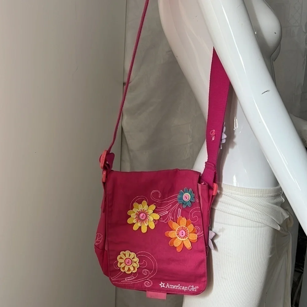 American Girl Girls Messenger Crossbody Purse